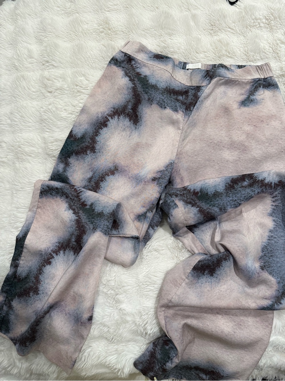 COS Tie-Dye Jogger Pants - Pink & Gray